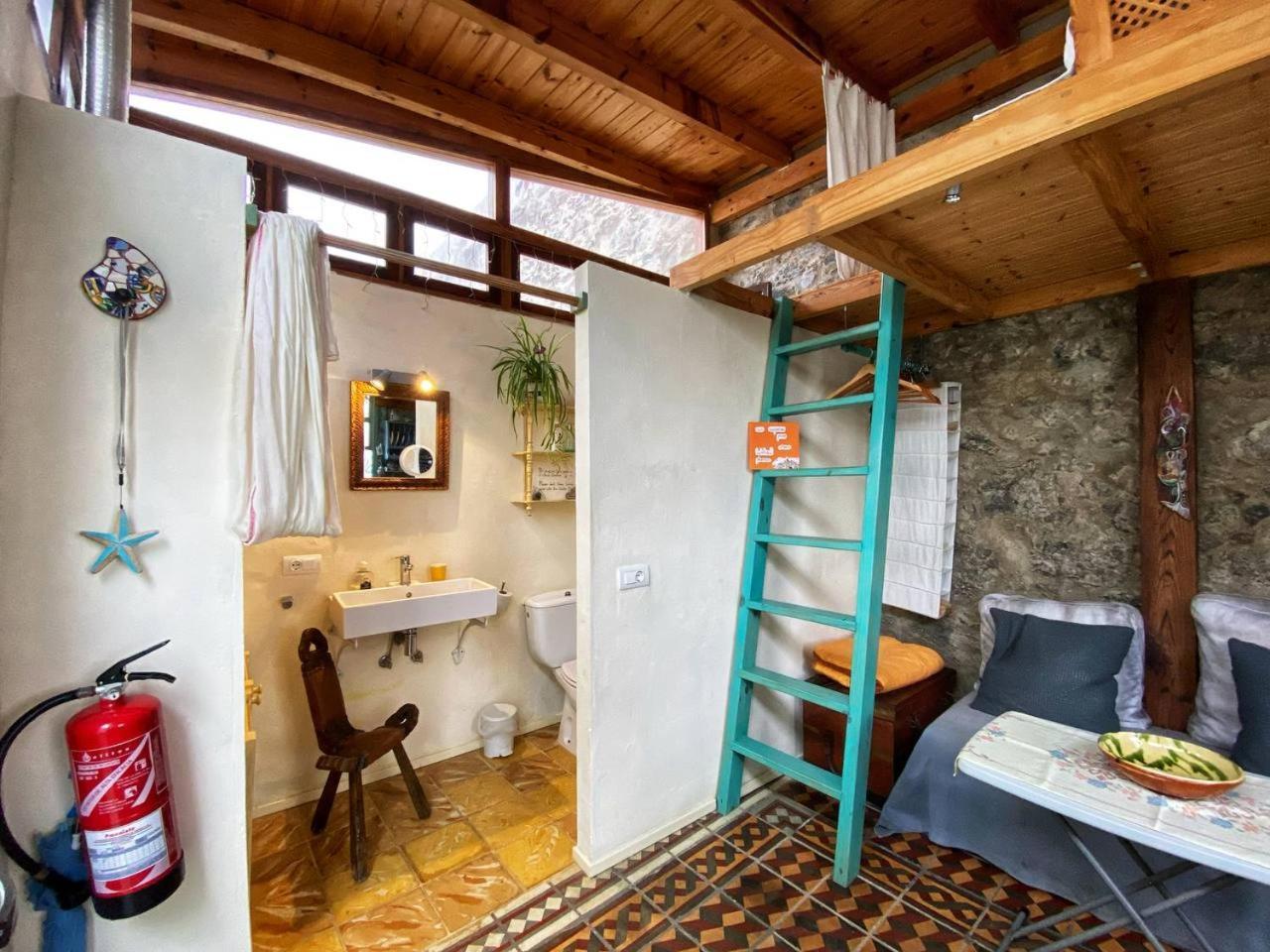 Villa La Casita Azul Caleta de Interián Habitación foto