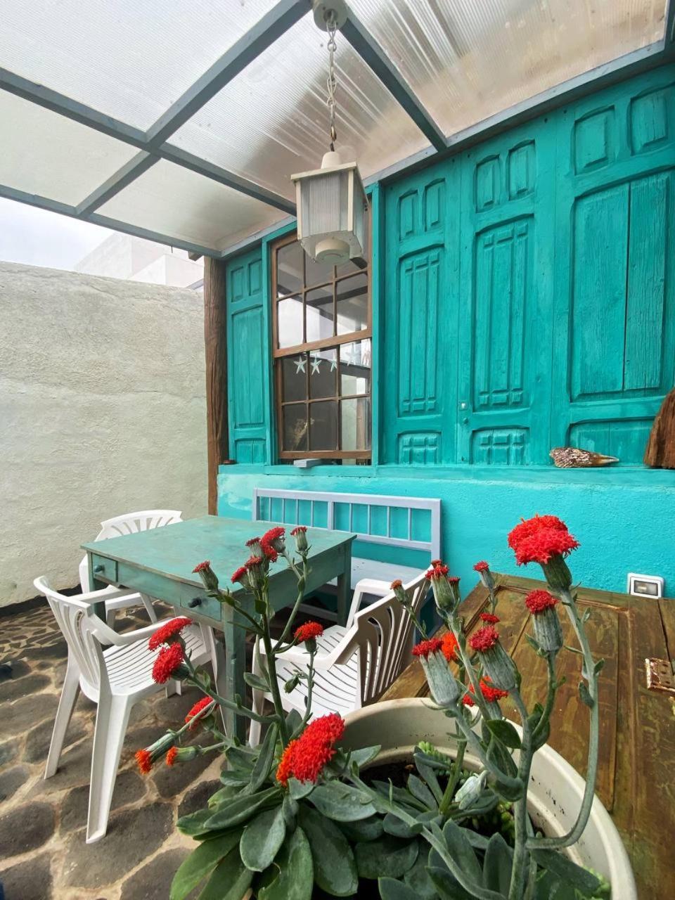 Villa La Casita Azul Caleta de Interián Habitación foto